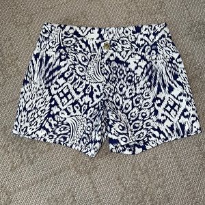 Lily Pulitzer shorts.